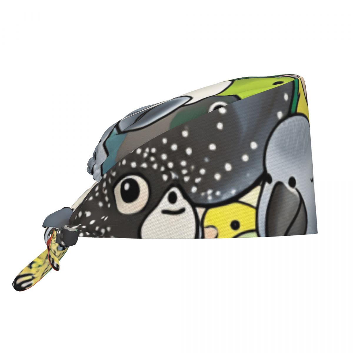 Poster Men Fashion - Scrub Caps Parrot Party Poster Nurse