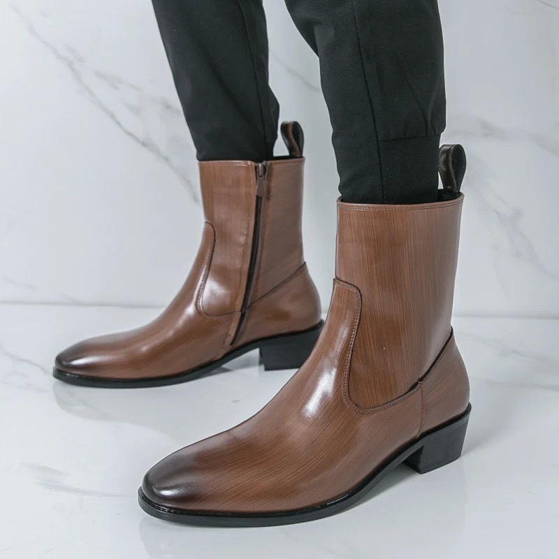 Classic Comfy Ankle Boots Bota - Men'S Fashion News 评论和价格