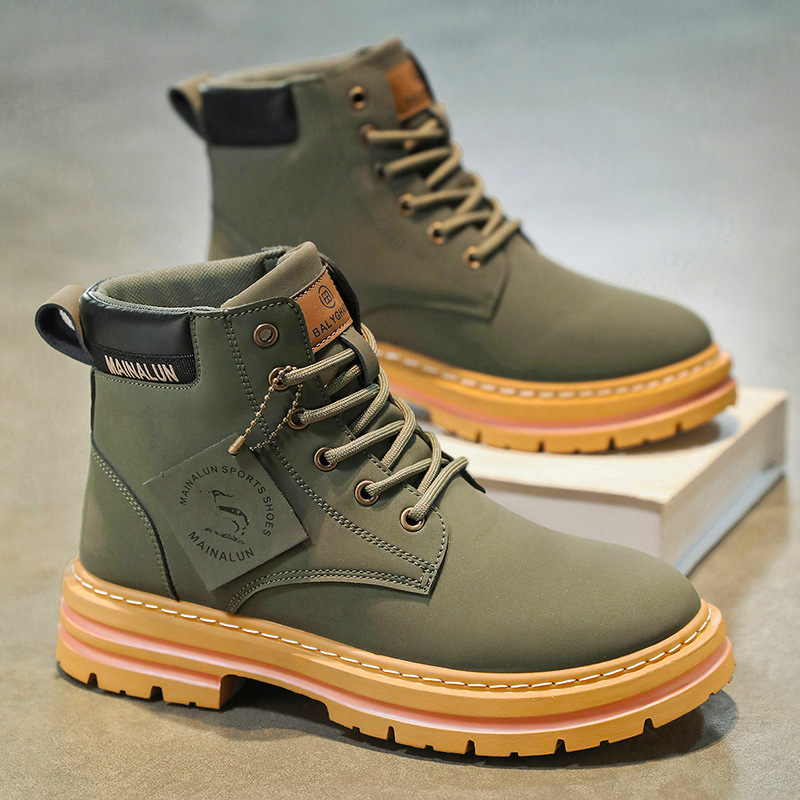 Classic Men High Top Boots Hig - Mens Fashion Trainers 评论和价格