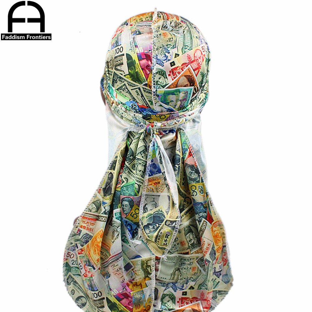 Custom Money Men Silk Durag Ba - Men'S Fashion With Hat 评论和价格