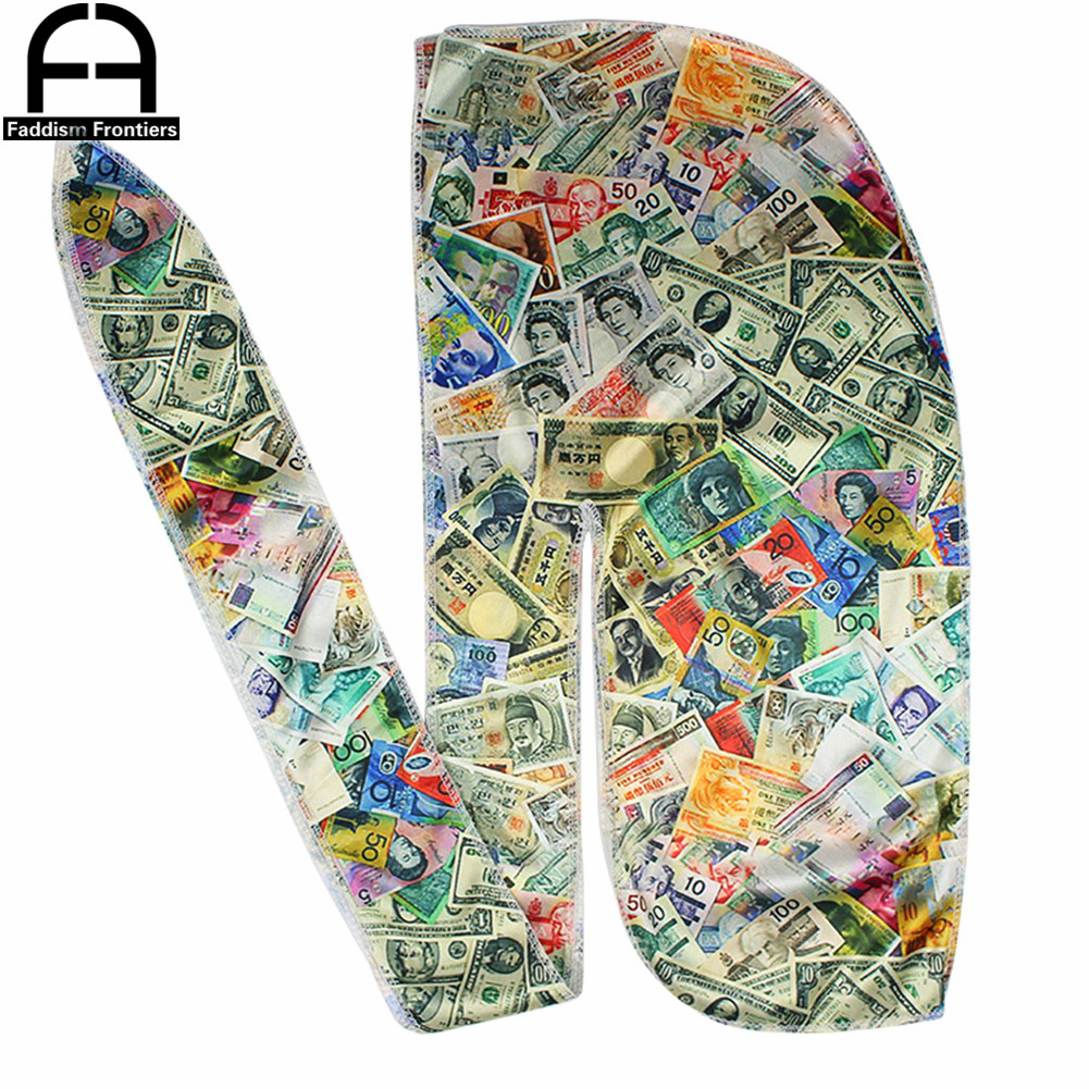 Custom Money Men Silk Durag Ba - Men'S Fashion With Hat 评论和价格