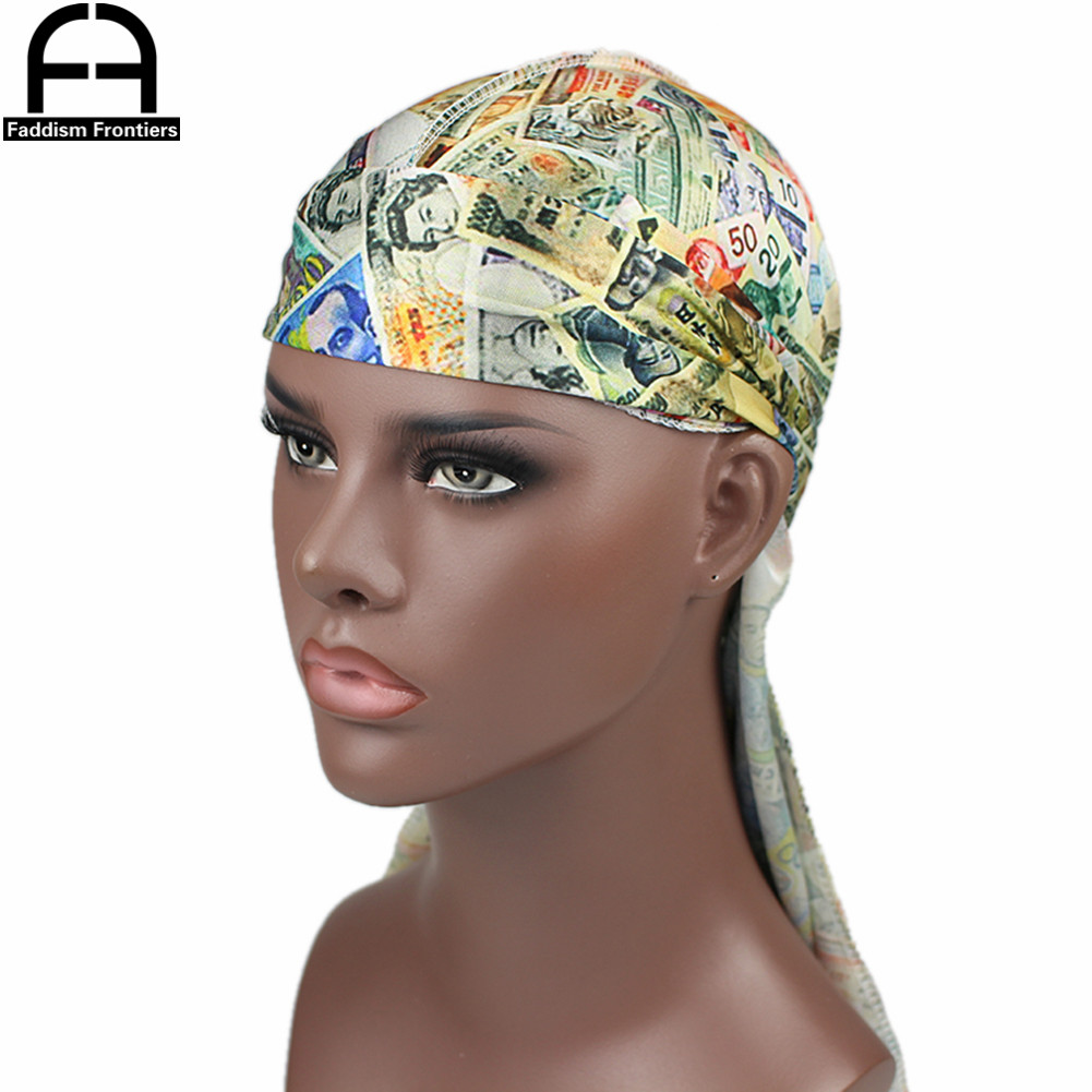 Custom Money Men Silk Durag Ba - Men'S Fashion With Hat 评论和价格