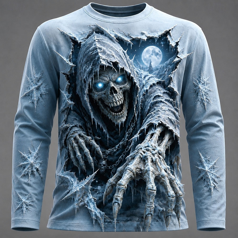 Halloween Men 3D Graphic Print - Men'S Fashion T Shirts 评论和价格