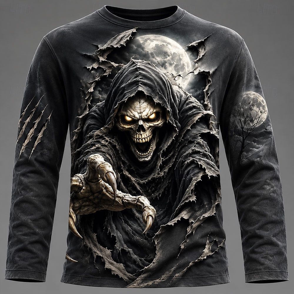 Halloween Men 3D Graphic Print - Men'S Fashion T Shirts 评论和价格