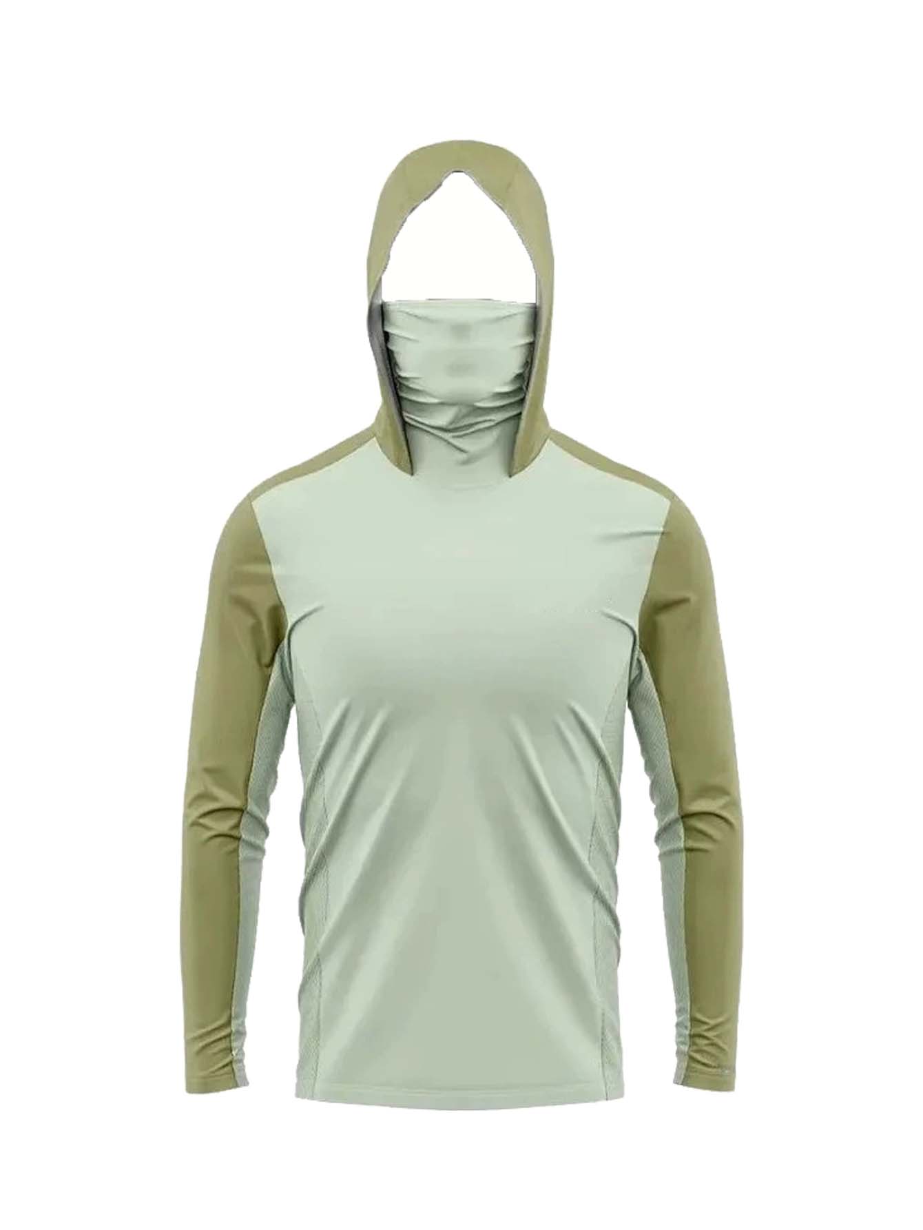 Outdoor Fisherman Hooded Long  - Men'S Fashion T Shirts 评论和价格