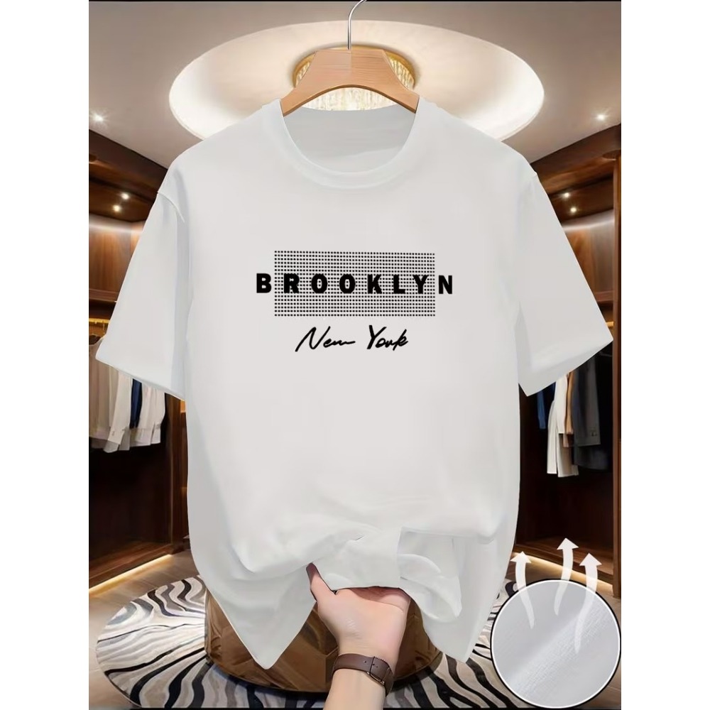 Men Crew Neck Short Sleeve T‑S - Men'S Fashion New York 评论和价格