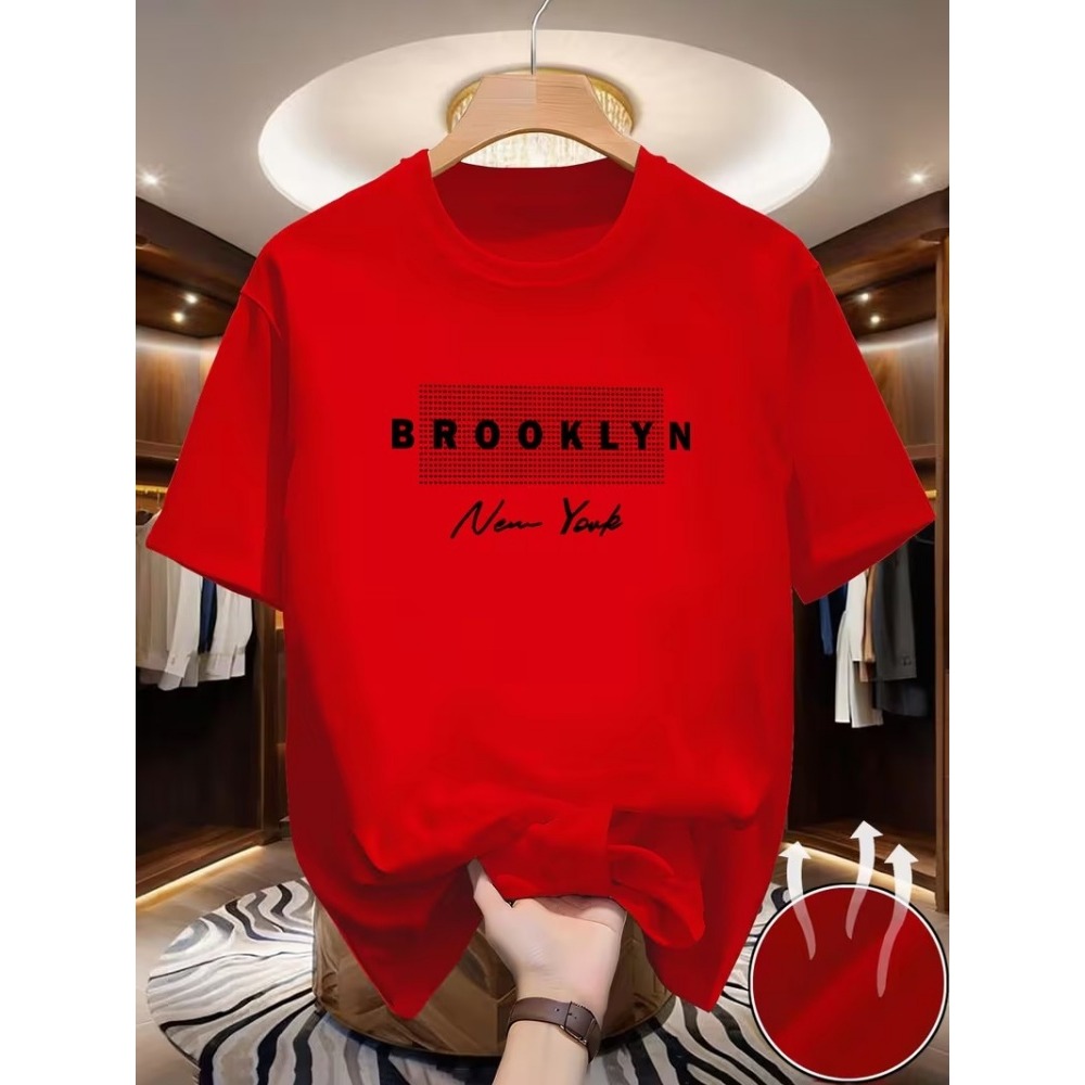 Men Crew Neck Short Sleeve T‑S - Men'S Fashion New York 评论和价格