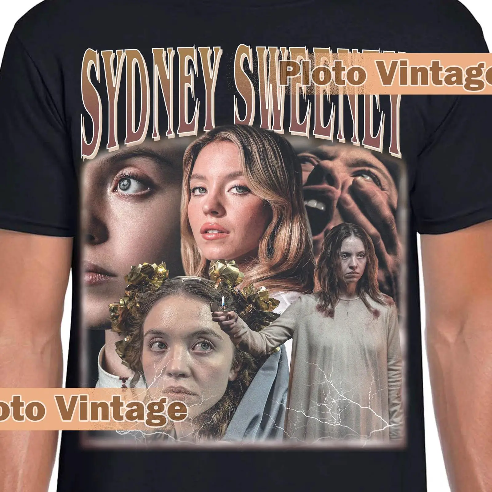 Vintage Sydney Sweeney Bootleg - Men'S Fashion Sydney 评论和价格