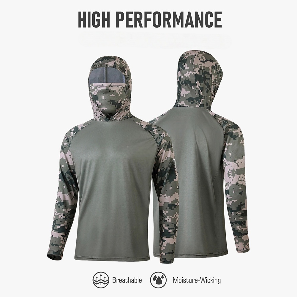 MALFC Fishing Apparel Men Hood - Men'S Fashion T Shirts 评论和价格
