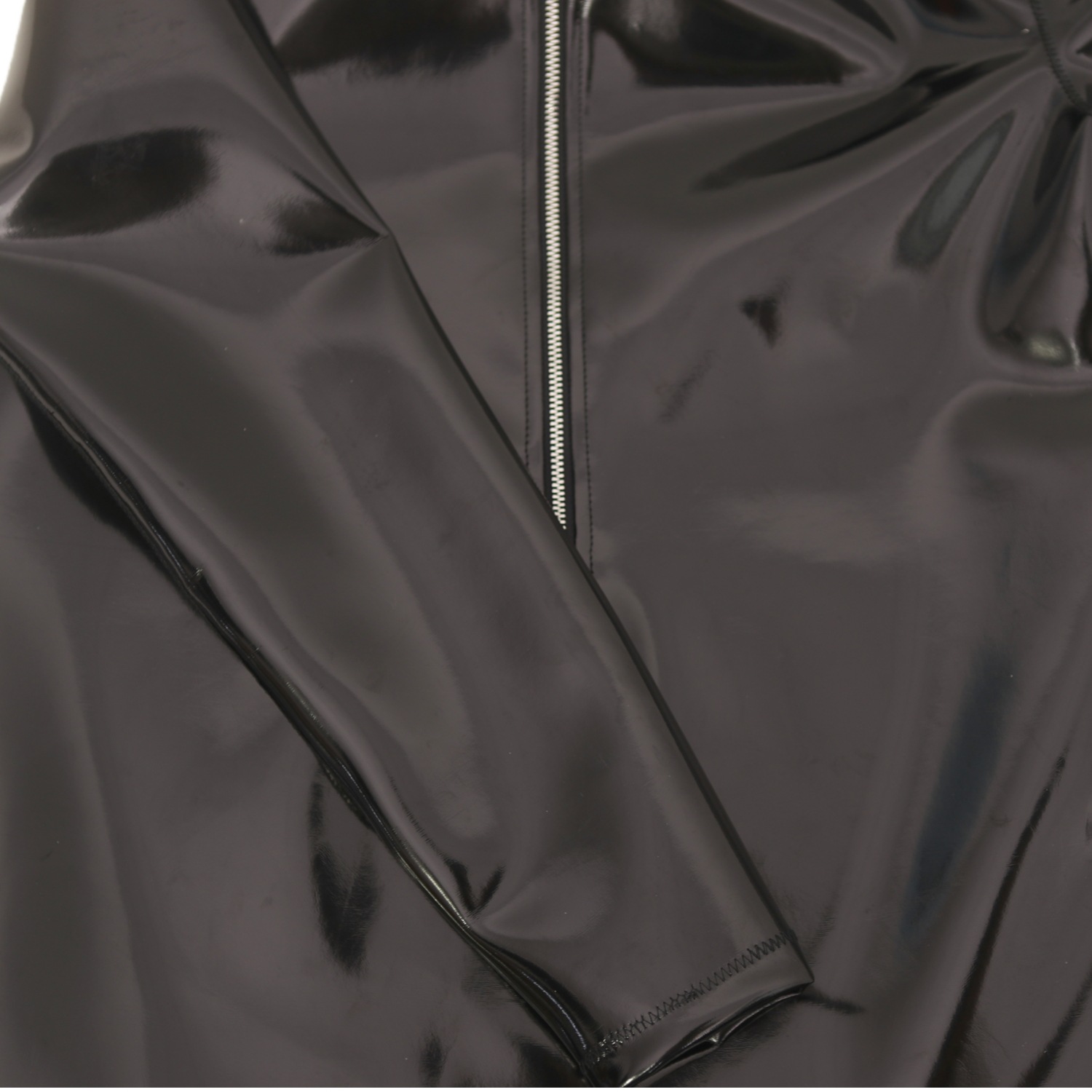 Sexy Men PVC Glossy Shiny Long - Men'S Fashion T Shirts 评论和价格