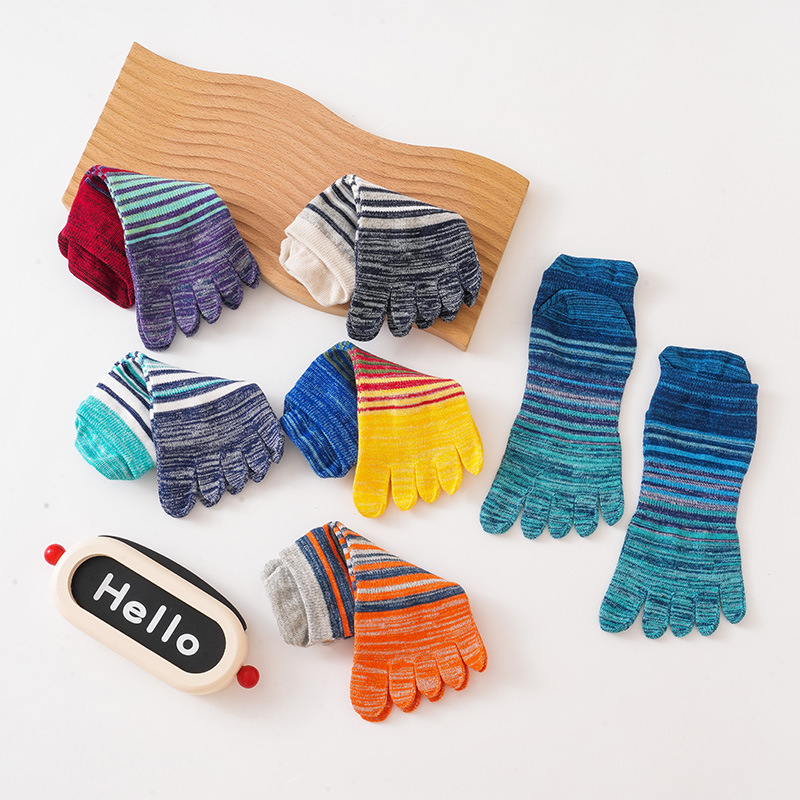 1/6 Pairs Men Five Finger Sock - Socks Ankle Men 评论和价格
