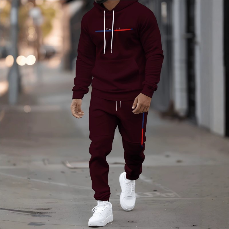 Men's Tracksuit Hoodies Trouse - Mens Fashion Clothes 评论和价格
