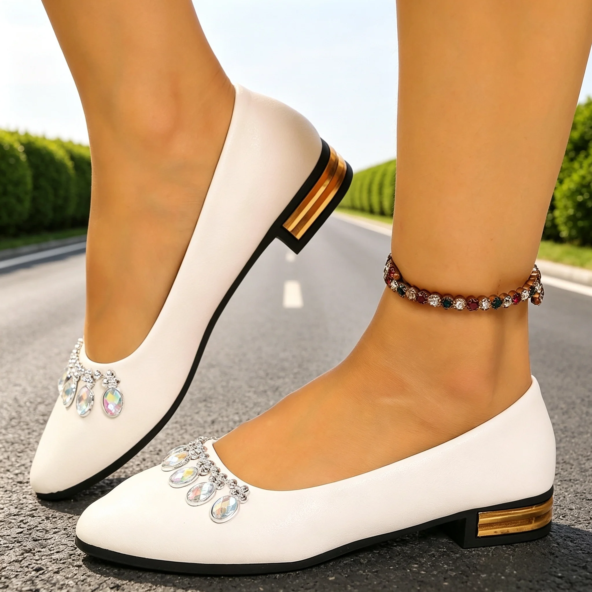 Women Flats Pointed Toe Ballet - Men'S Fashion Videos 评论和价格