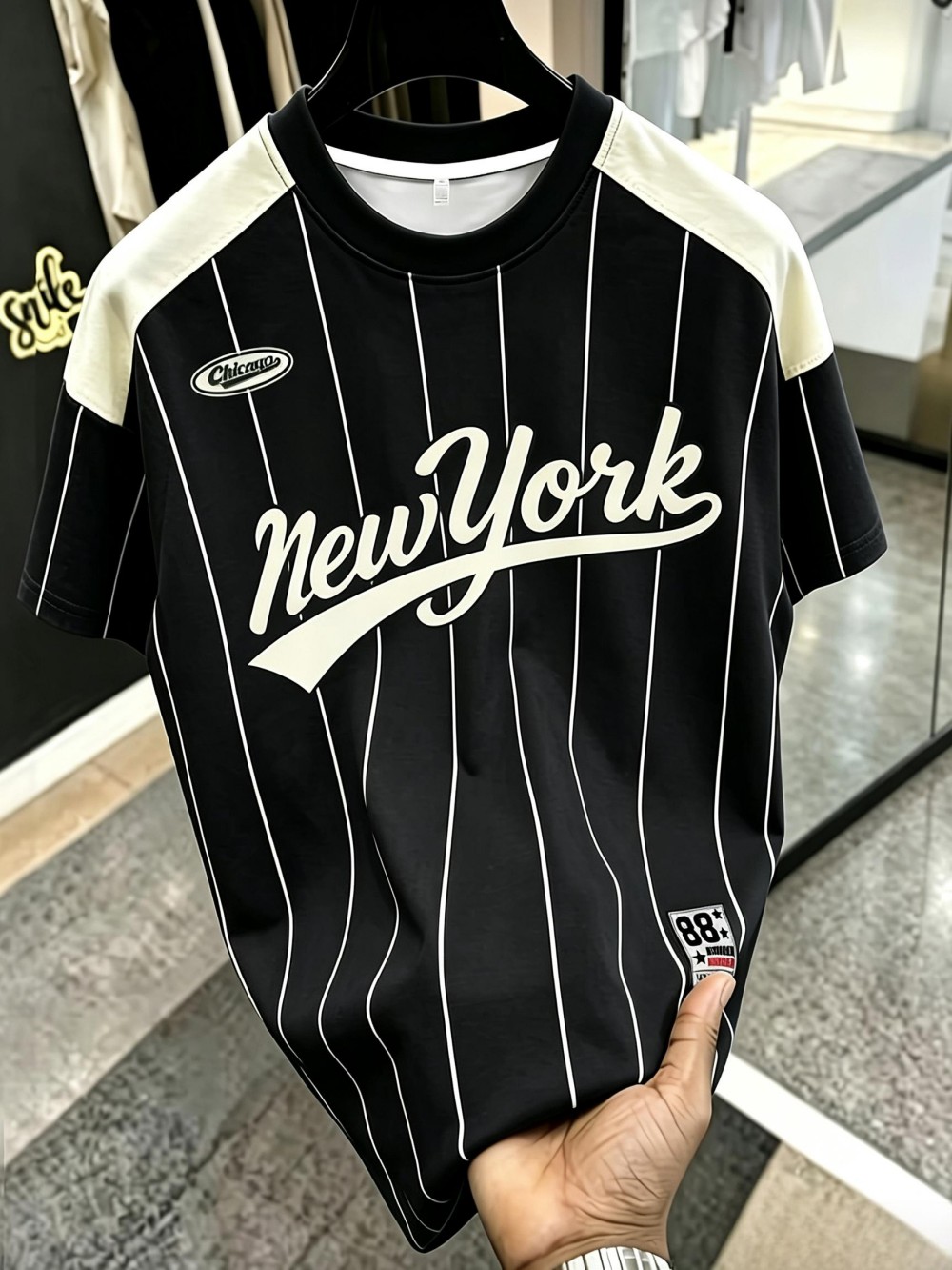 Fashionable New Men's Summer T - Men'S Fashion New York 评论和价格