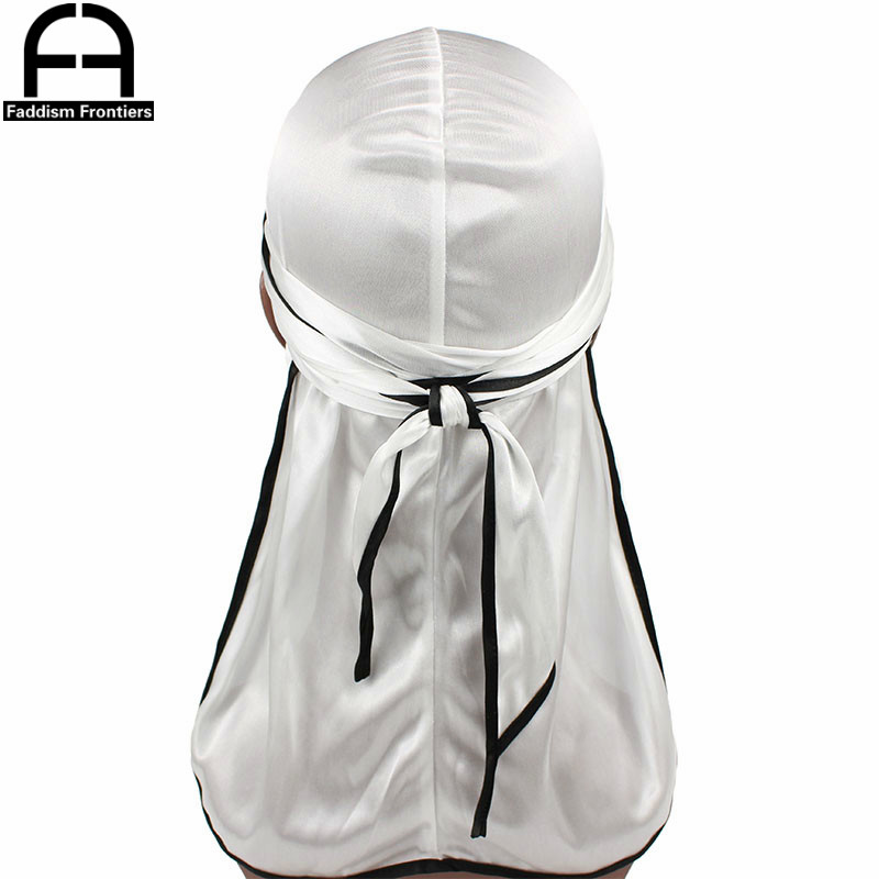 New Fashion Men's Satin Durags - Men'S Fashion With Hat 评论和价格