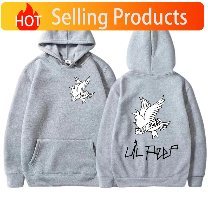 New Autunm Men Lil Peep Printe - Mens Fashion Clothes 评论和价格