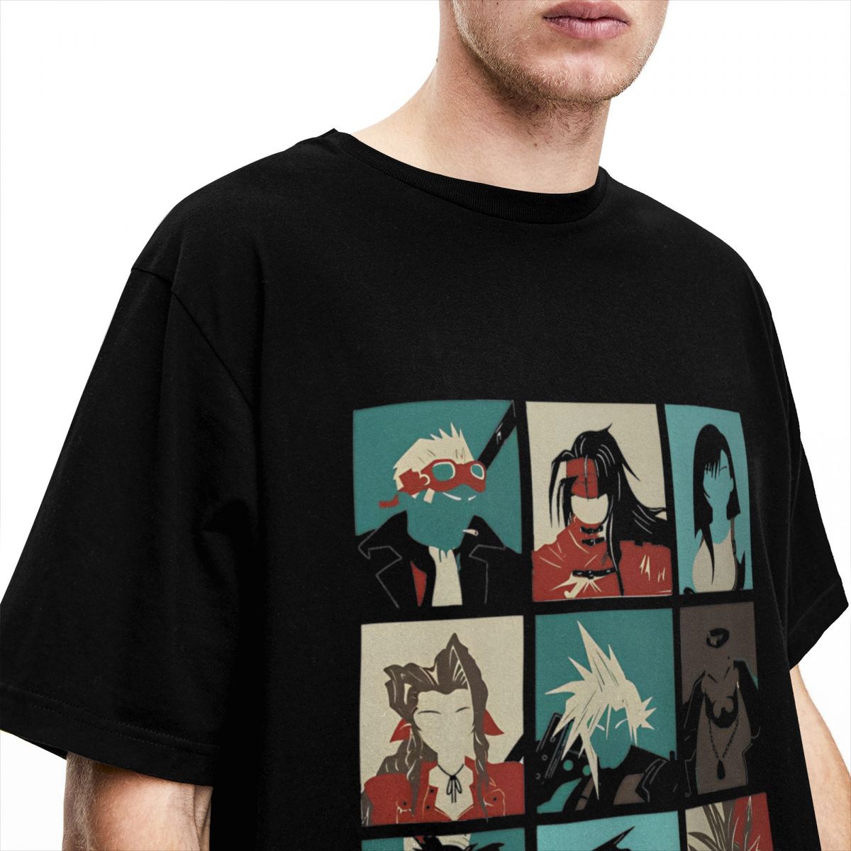 Fantasy Final 7 T-Shirt Mens G - Poster Men Fashion 评论和价格
